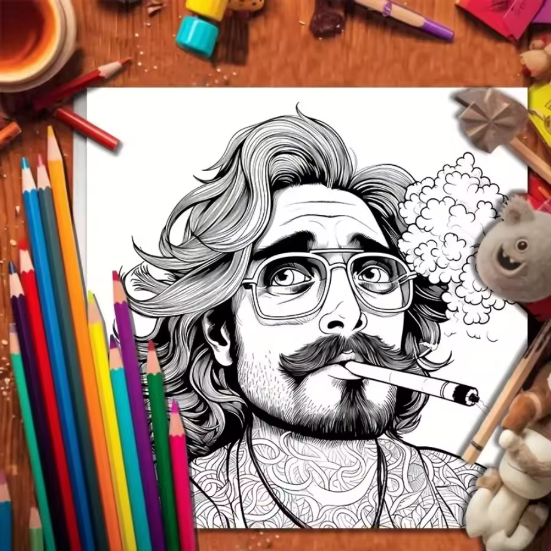 Libro para colorear artístico